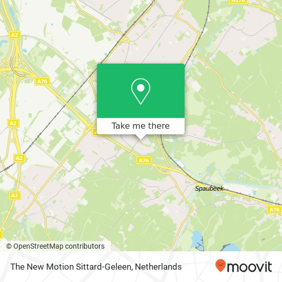 The New Motion Sittard-Geleen Karte