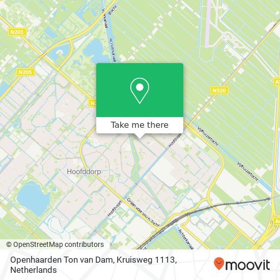 Openhaarden Ton van Dam, Kruisweg 1113 Karte
