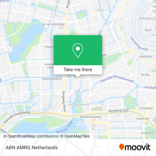 ABN AMRO map