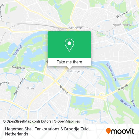 Hegeman Shell Tankstations & Broodje Zuid map