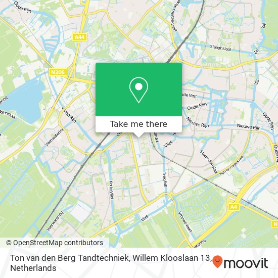 Ton van den Berg Tandtechniek, Willem Klooslaan 13 map