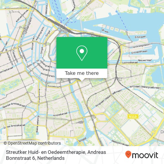 Streutker Huid- en Oedeemtherapie, Andreas Bonnstraat 6 map