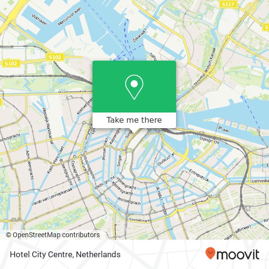 Hotel City Centre map