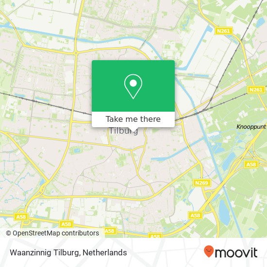 Waanzinnig Tilburg, Willem II Straat 52A Karte