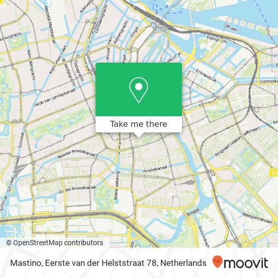 Mastino, Eerste van der Helststraat 78 map