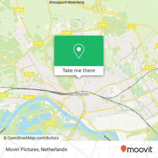Movin' Pictures map