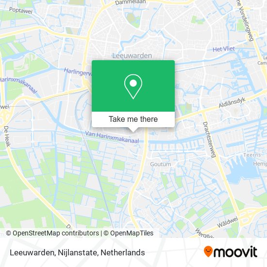 Leeuwarden, Nijlanstate Karte