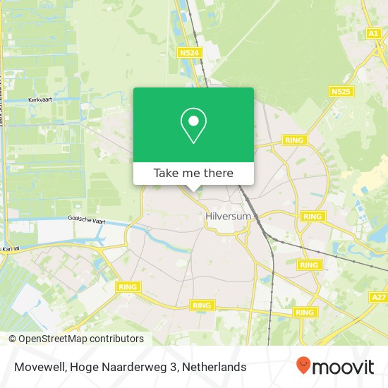 Movewell, Hoge Naarderweg 3 Karte