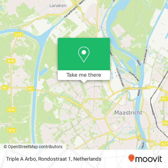 Triple A Arbo, Rondostraat 1 map