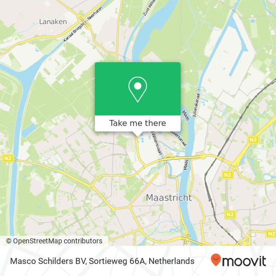 Masco Schilders BV, Sortieweg 66A map