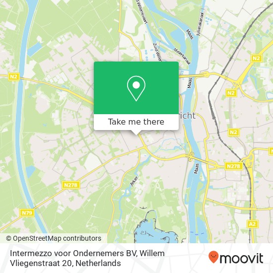 Intermezzo voor Ondernemers BV, Willem Vliegenstraat 20 map