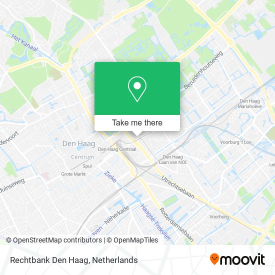 Rechtbank Den Haag map