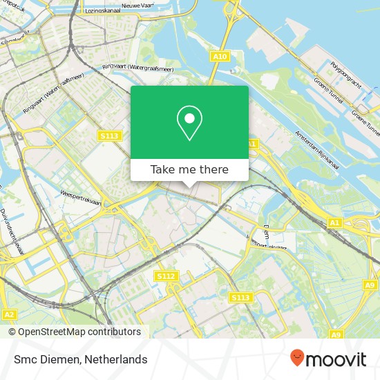 Smc Diemen, Burgemeester van Tienenweg 24 map