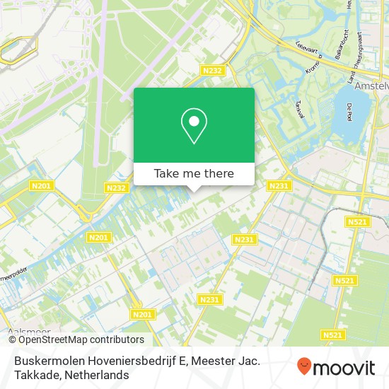 Buskermolen Hoveniersbedrijf E, Meester Jac. Takkade map