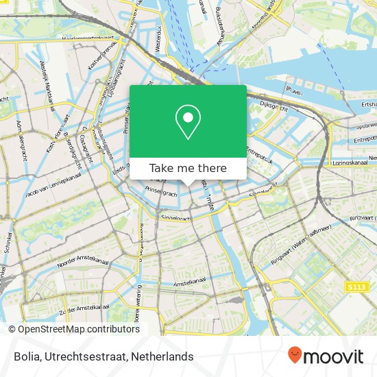 Bolia, Utrechtsestraat map