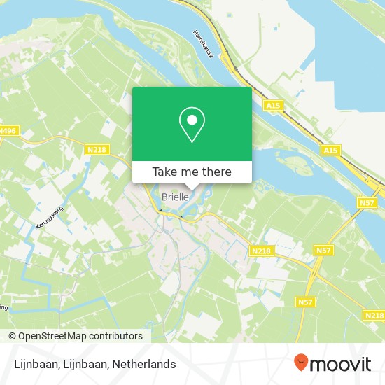 Lijnbaan, Lijnbaan map