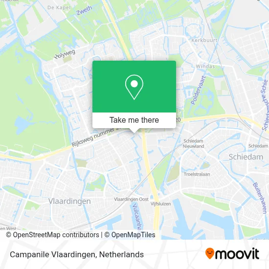 Campanile Vlaardingen map