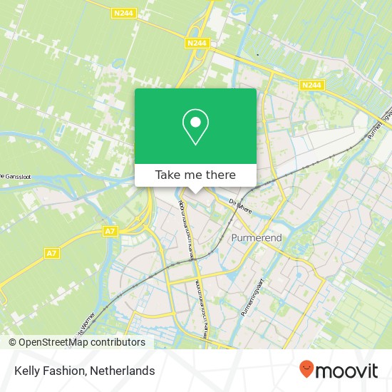 Kelly Fashion, Willem Eggertstraat 41 Karte