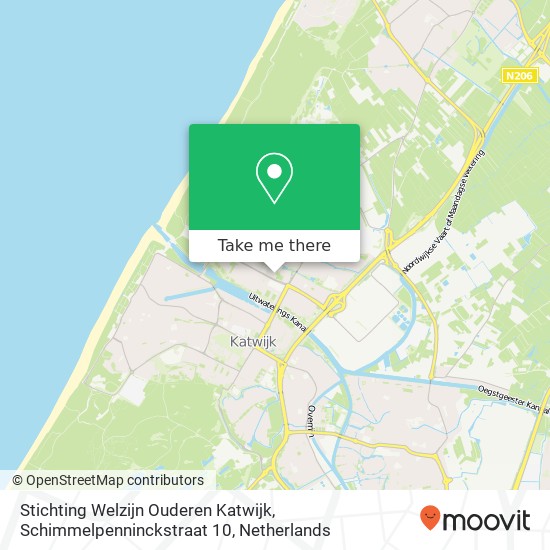 Stichting Welzijn Ouderen Katwijk, Schimmelpenninckstraat 10 map