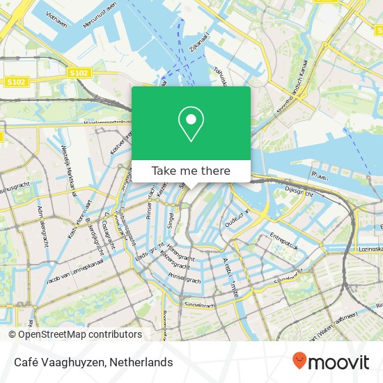 Café Vaaghuyzen map