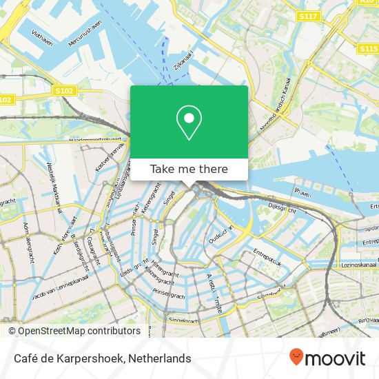 Café de Karpershoek map