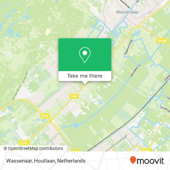 Wassenaar, Houtlaan map