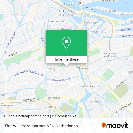 Sint Willibrordusstraat 62b map