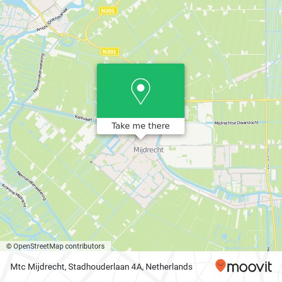 Mtc Mijdrecht, Stadhouderlaan 4A map