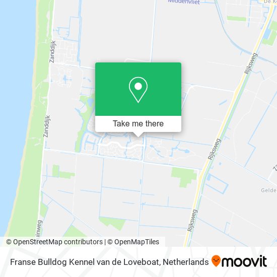 Franse Bulldog Kennel van de Loveboat map