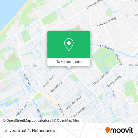 Zilverstraat 1 map