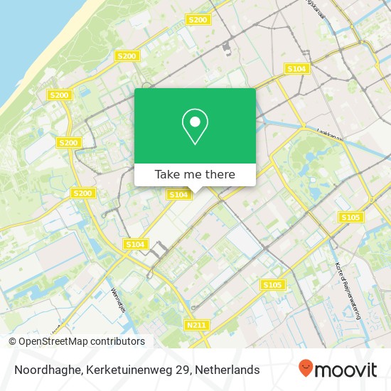 Noordhaghe, Kerketuinenweg 29 Karte