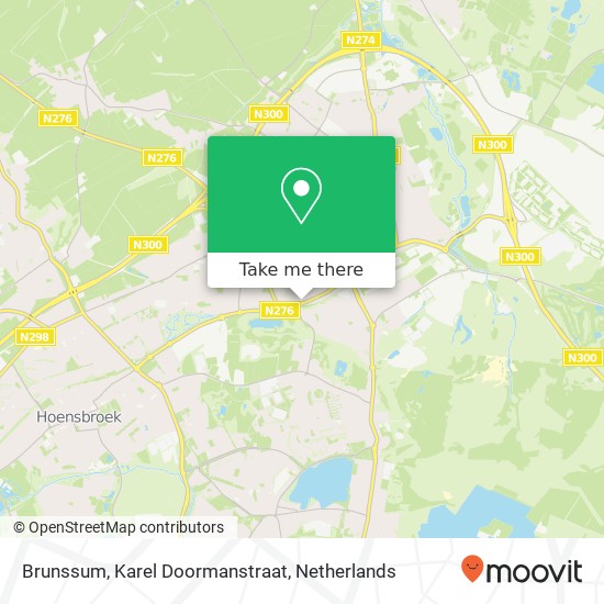 Brunssum, Karel Doormanstraat map