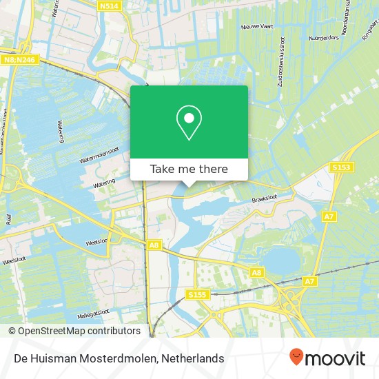 De Huisman Mosterdmolen map