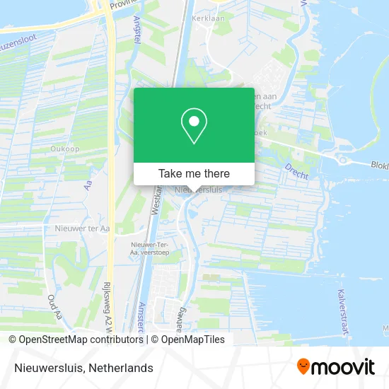 Nieuwersluis map