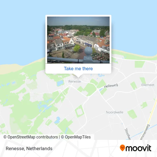 Renesse map