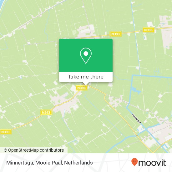 Minnertsga, Mooie Paal map