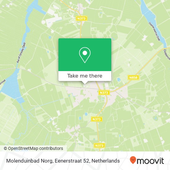 Molenduinbad Norg, Eenerstraat 52 map