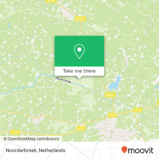 Noorderbroek map