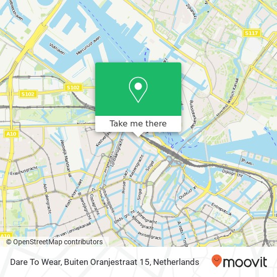 Dare To Wear, Buiten Oranjestraat 15 map