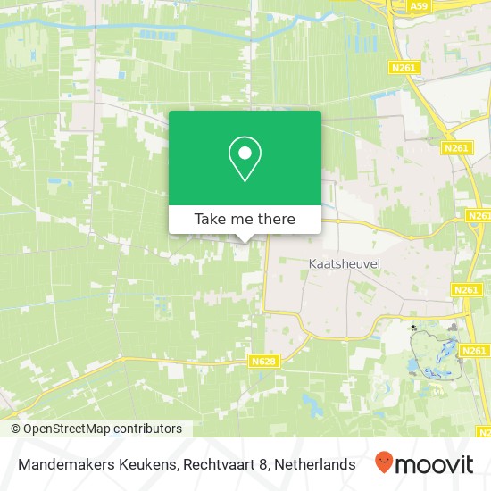 Mandemakers Keukens, Rechtvaart 8 map