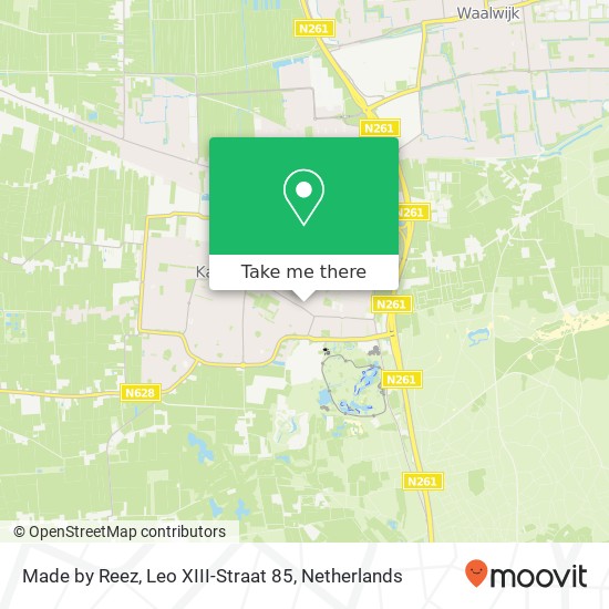 Made by Reez, Leo XIII-Straat 85 map