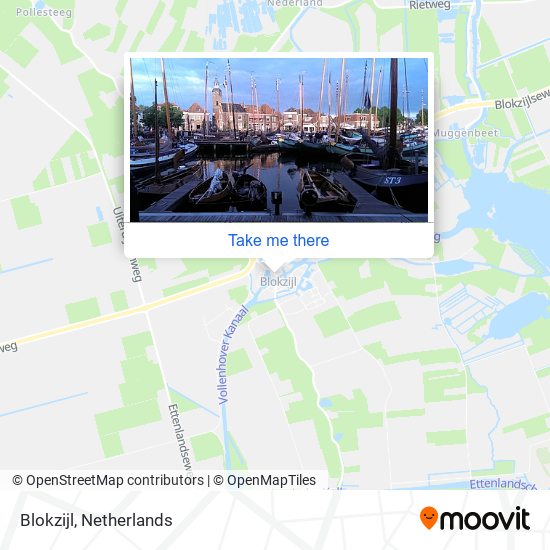 Blokzijl map