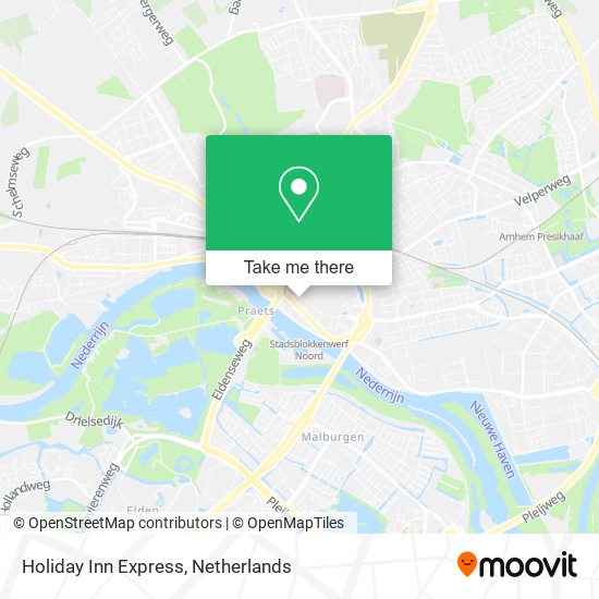 Holiday Inn Express map