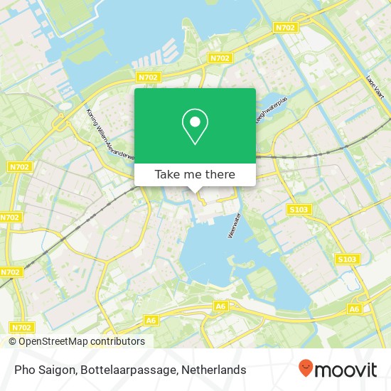 Pho Saigon, Bottelaarpassage map