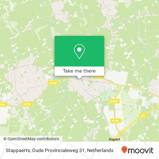 Stappaerts, Oude Provincialeweg 31 map