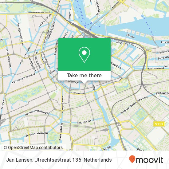 Jan Lensen, Utrechtsestraat 136 map