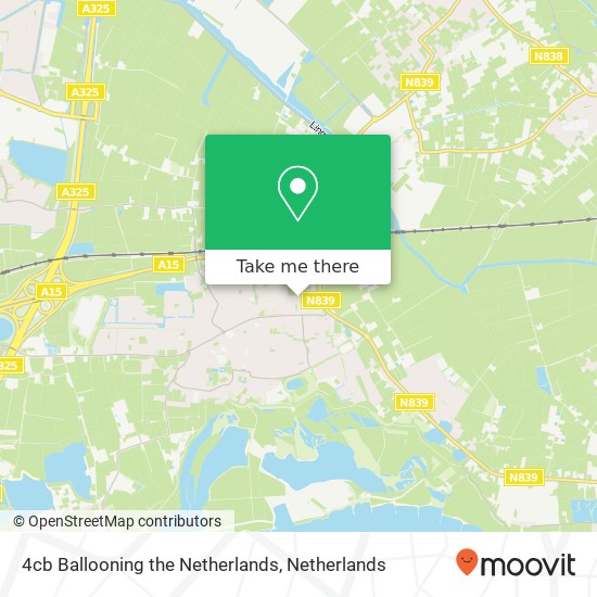 4cb Ballooning the Netherlands map