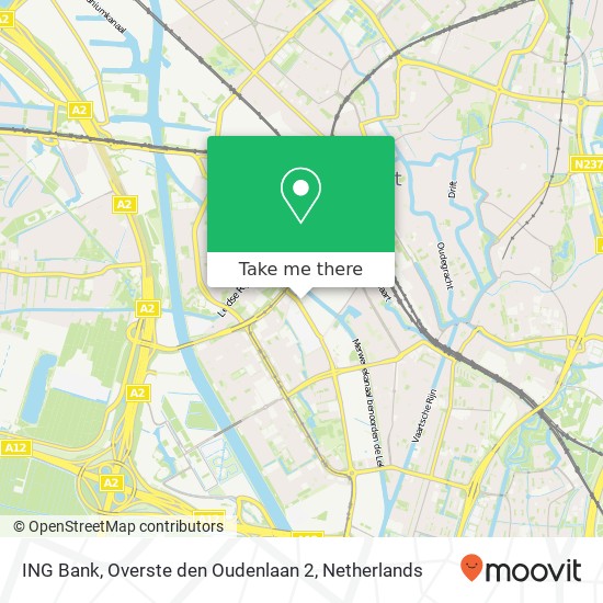 ING Bank, Overste den Oudenlaan 2 map