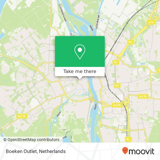 Boeken Outlet map