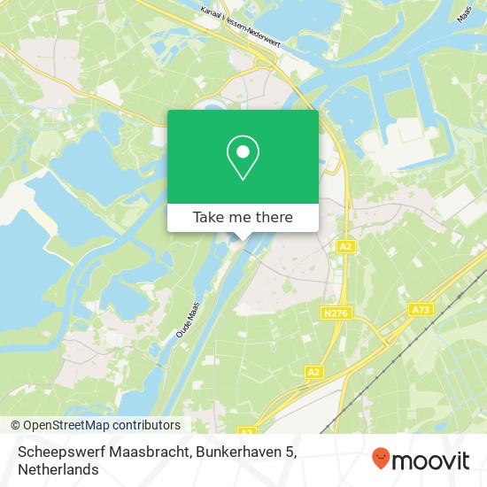 Scheepswerf Maasbracht, Bunkerhaven 5 Karte